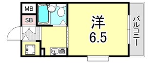 ジョイフル南塚口I号館の物件間取画像